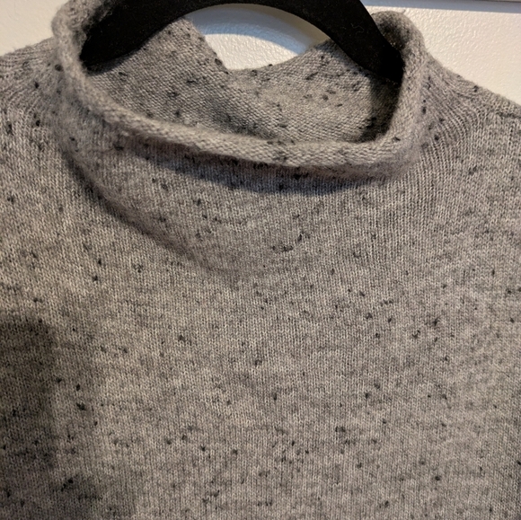 Madewell Donegal Whitworth Mockneck Sweater M - Picture 3 of 10